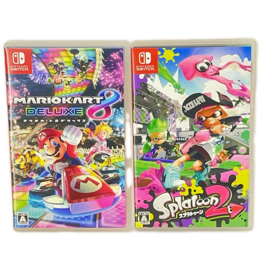 【人気セット】Nintendo Switch スプラトゥーン2＋マリオカート8 任天堂（Nintendo） マリオカート8 デラックス Splatoon 2 スプラ