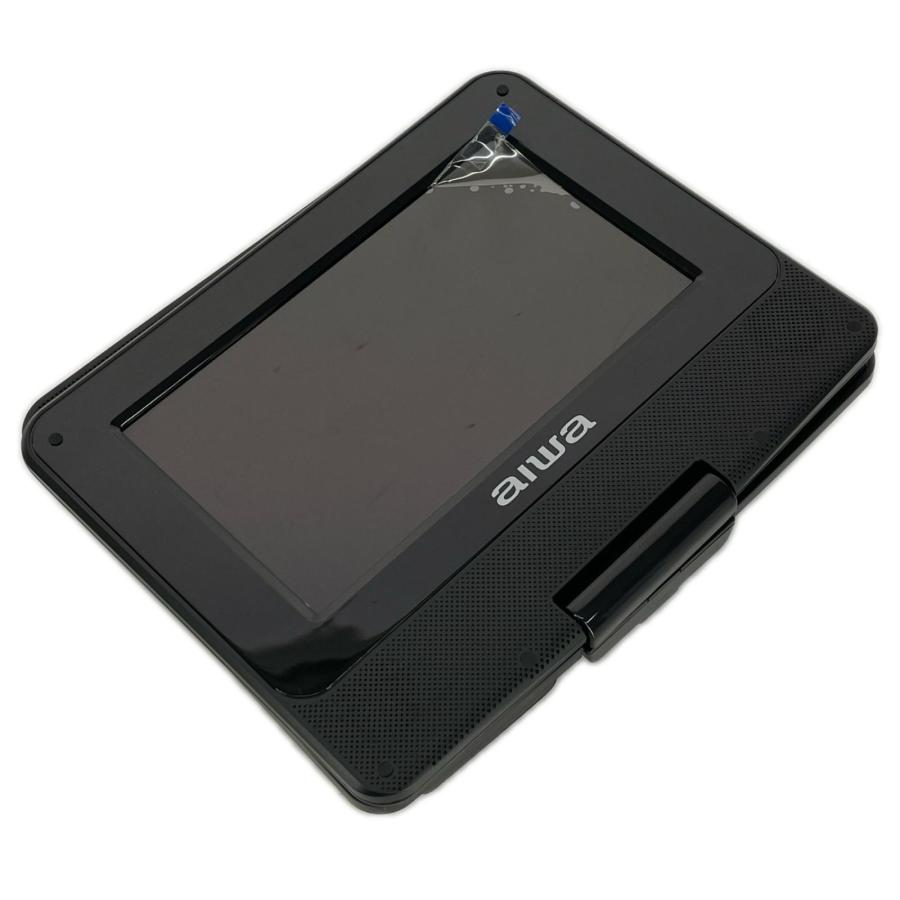 aiwa アイワ 7V型 ポータブルDVDプレーヤー XD-DW1 ブラック : BIG2nd