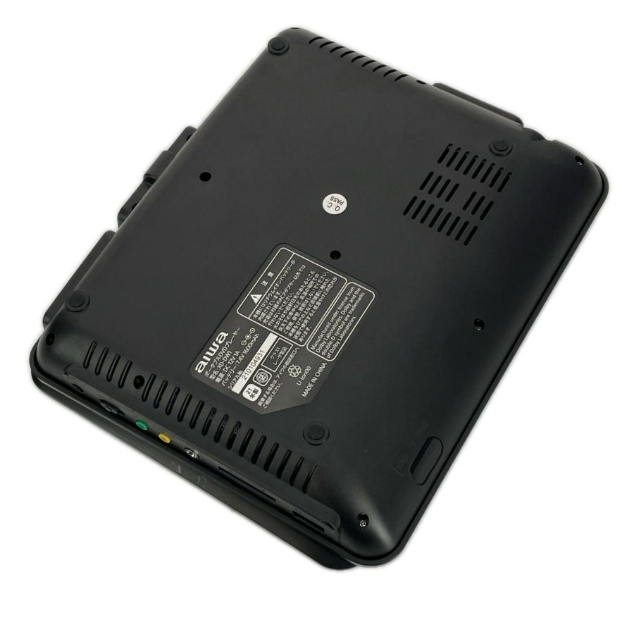 aiwa アイワ 7V型 ポータブルDVDプレーヤー XD-DW1 ブラック : BIG2nd