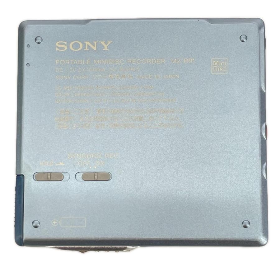 ポータブルプレーヤー SONY MD WALKMAN MZ-R91 SONY（ソニー） ジャンク ポータブルMDプレーヤー MZ-R91 録音再生兼用