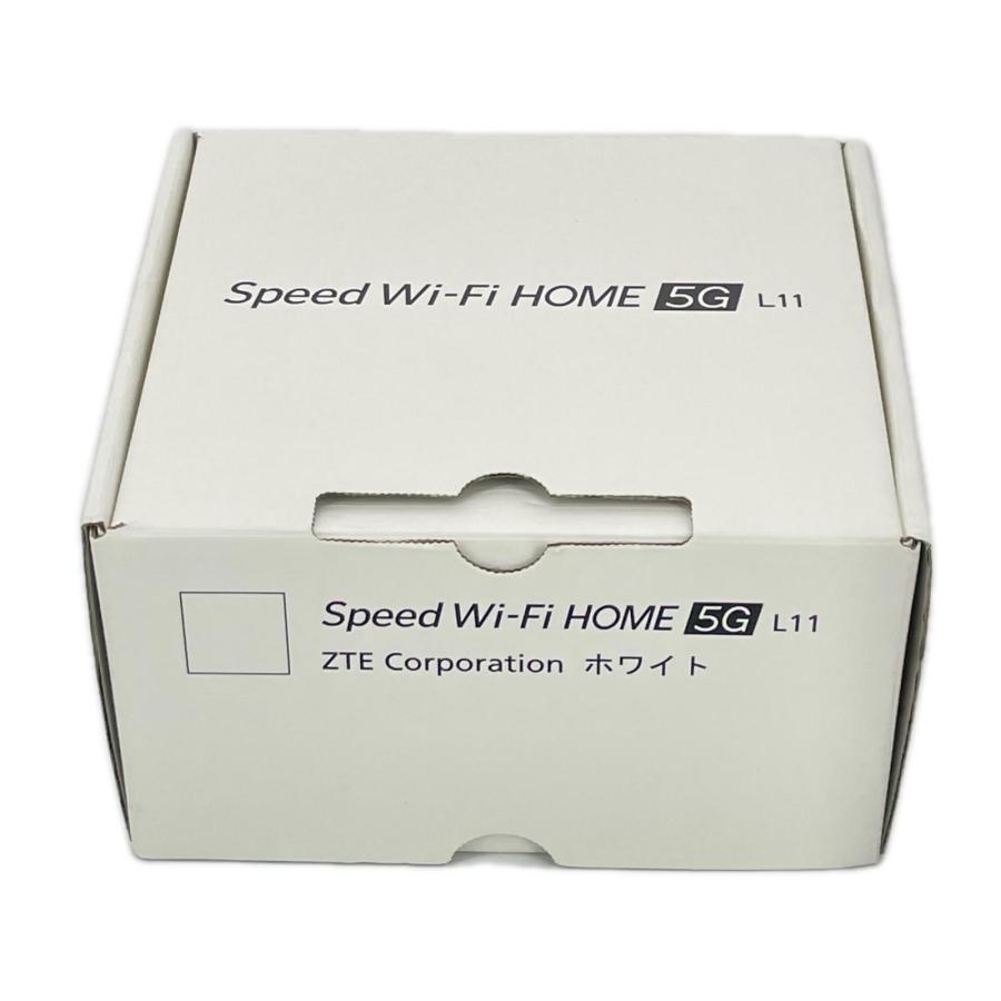 ZTE Speed Wi-Fi HOME 5G L11 PC周辺機器 ZTR01SWU ホワイト UQ WiMAX