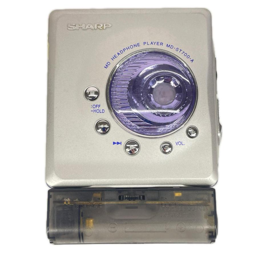 A5504 SHARP MD ウォークマン MD－ST700-A SHARP（シャープ） ジャンク MDウォークマン ポータブルMDプレーヤー