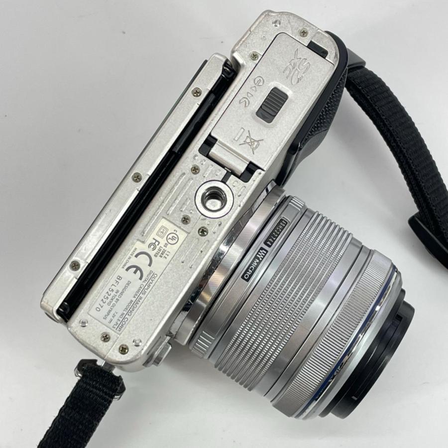オリンパス（OLYMPUS） カメラ E-PL5 シルバー 標準ズームレンズ付き