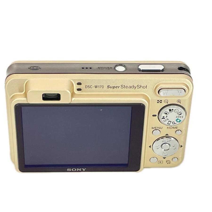 【動作品・特典あり】Sony cyber-shot DSC-W170 GOLD SONY（ソニー） Cyber-shot サイバーショット デジタルカメラ DSC-W170