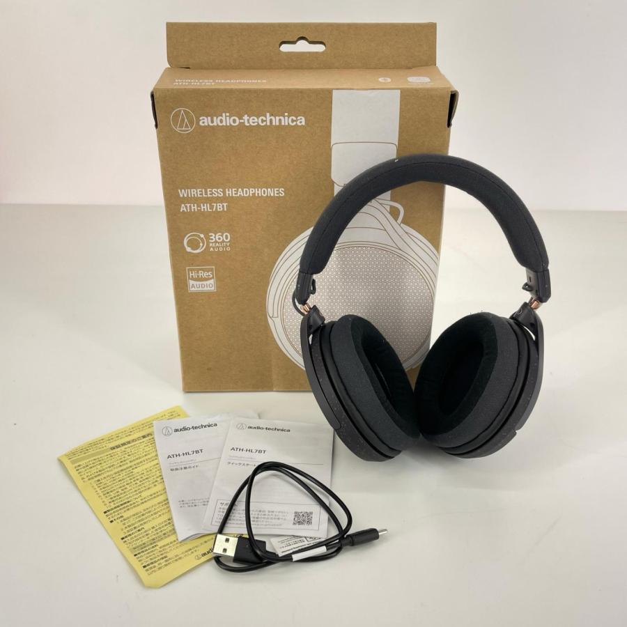 オーディオテクニカ（audio-technica） ヘッドホン ATH-HL7BT ブラック