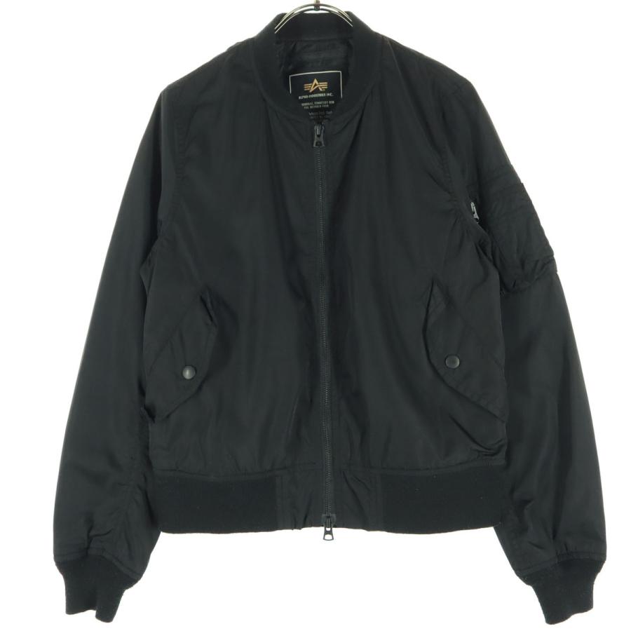 アルファ　MA-1 アーバンリサーチ　ブラック ma-1 ALPHA INDUSTRIES × URBAN RESEARCH 黒 ALPHA アーバンリサーチiD