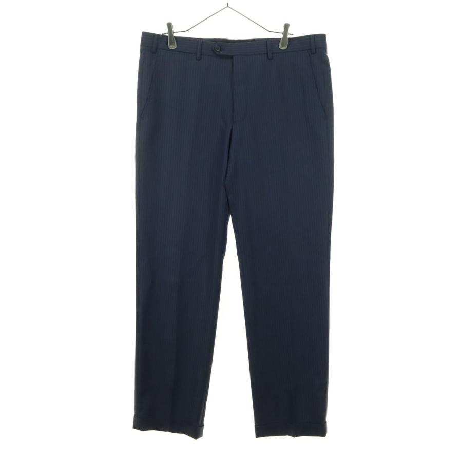 ARMANI（アルマーニ） スラックスパンツ ネイビー アルマーニコレツィオーニ メンズ 古着 中古 : BIG2nd - 通販 ...