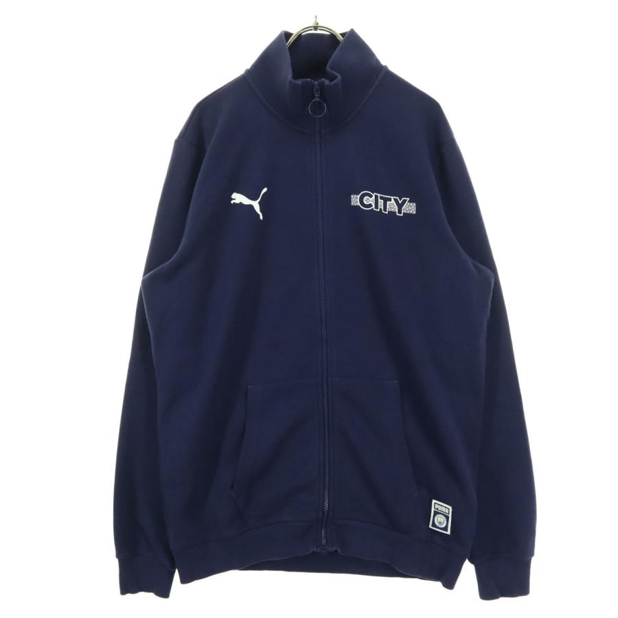 PUMA（プーマ） マンチェスターシティー ワンポイントロゴ 長袖 