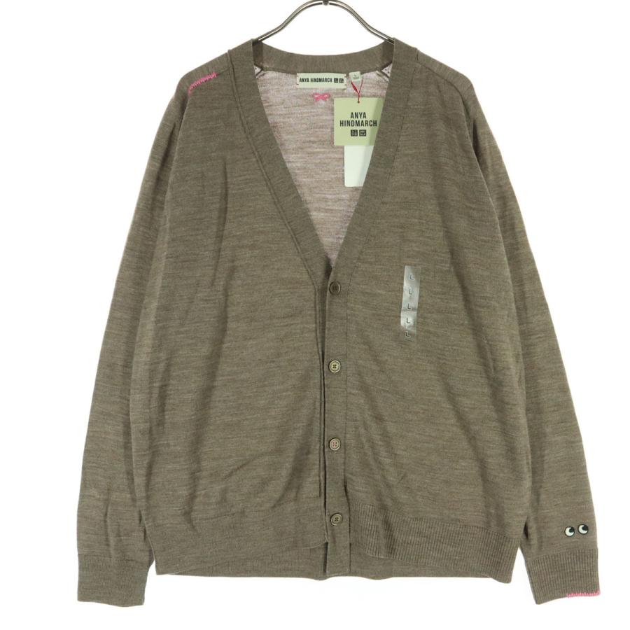 新品 アニヤハインドマーチ ユニクロ UNIQLO カーディガン L コラボ ユニクロ×アニヤ・ハインドマーチの人気コラボが再び！親子で楽しめる