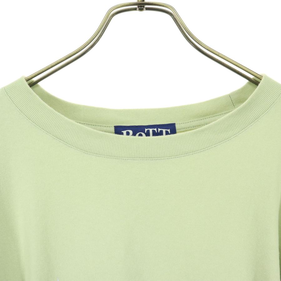 BoTT（ボット） BOTTO バックプリント 長袖 Tシャツ XXL ピスタチオ