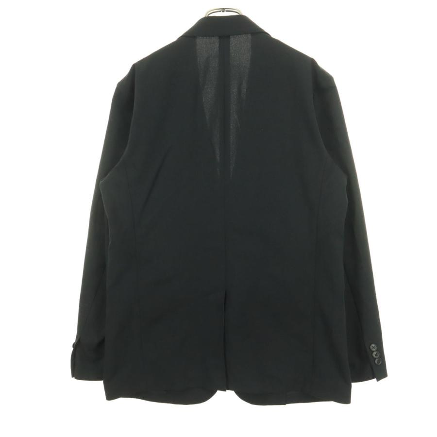ユニクロ（UNIQLO） 美品 裏地無 テーラードジャケット M ブラック