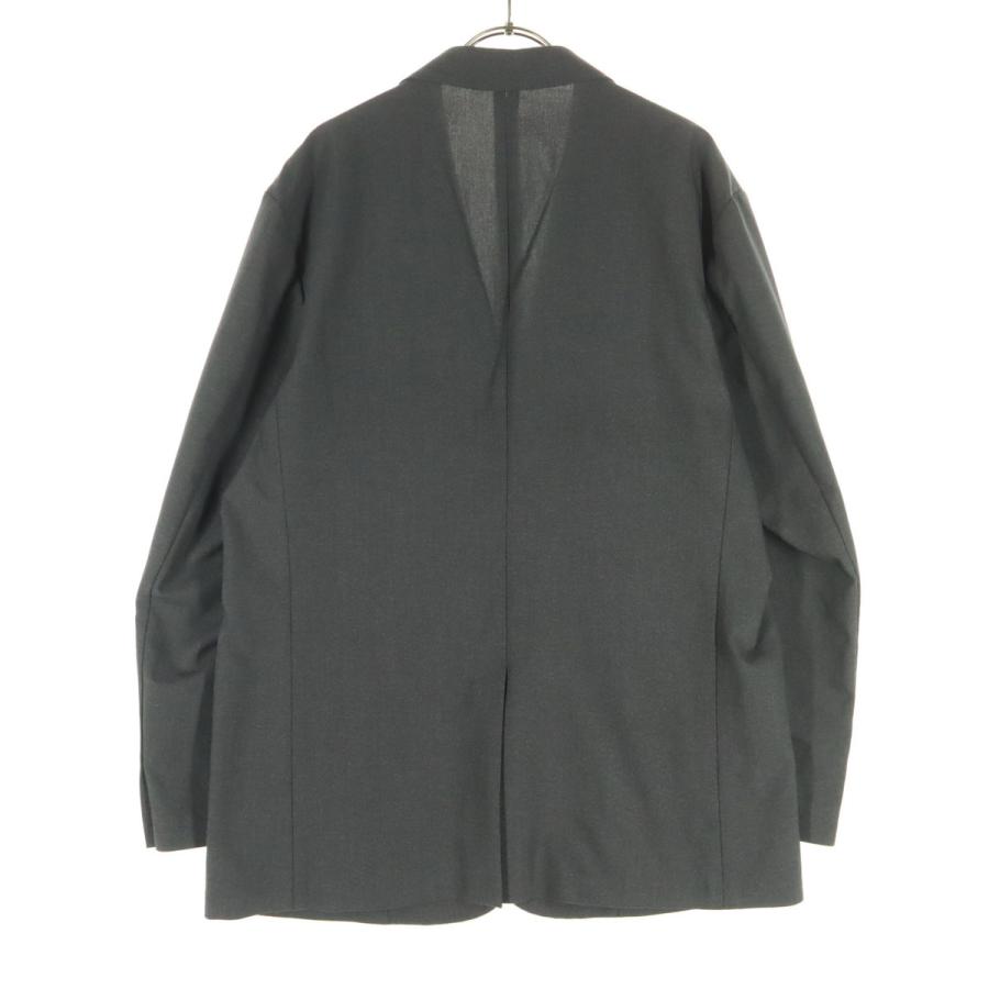 ユニクロ（UNIQLO） 美品 長袖 テーラードジャケット XL グレー メンズ