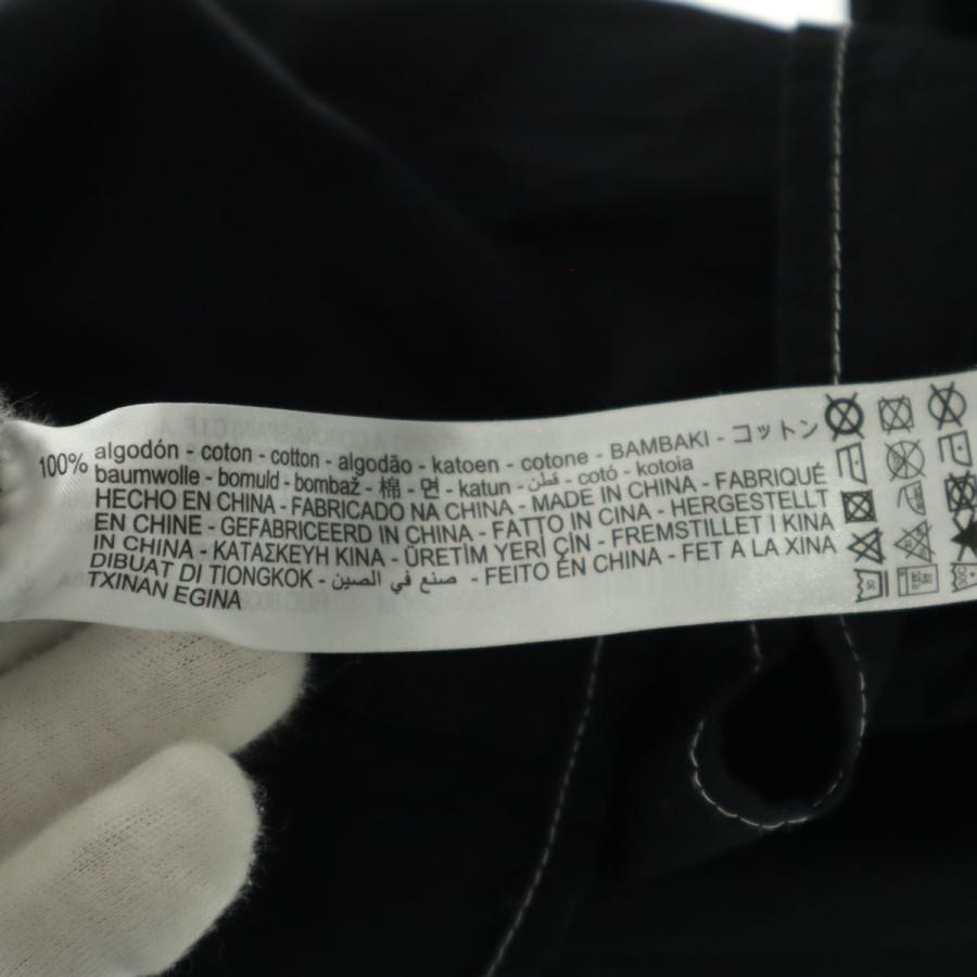 ZARA（ザラ） 長袖 セーラーカラー ロングワンピース M ブラック 