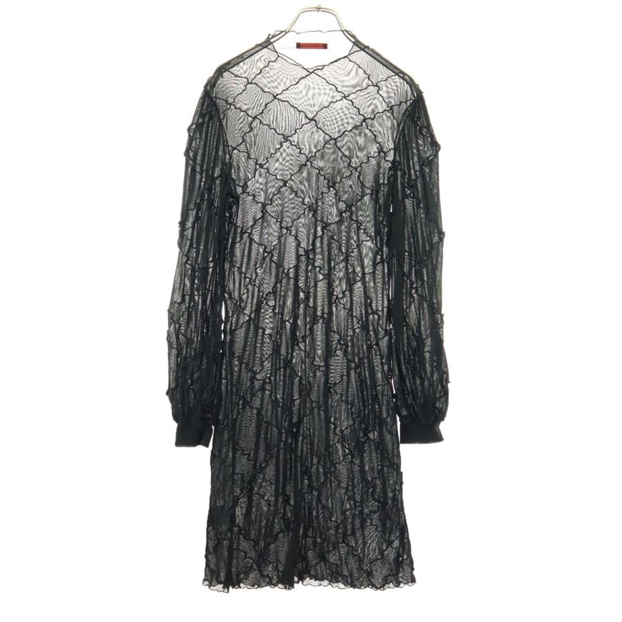 VIVIENNE TAM（ヴィヴィアンタム） 美品 長袖 シースルー 膝丈