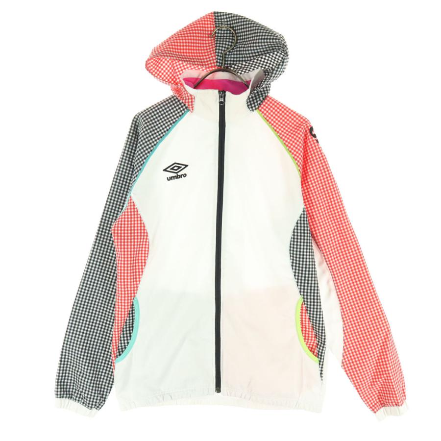 umbro（アンブロ） マルチカラー ギンガムチェック柄 長袖 ナイロン