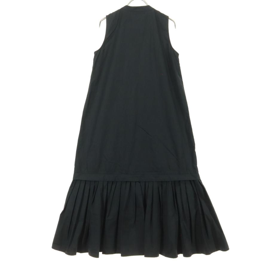 ZARA（ザラ） 美品 ノースリーブ シャツワンピース XS ブラック