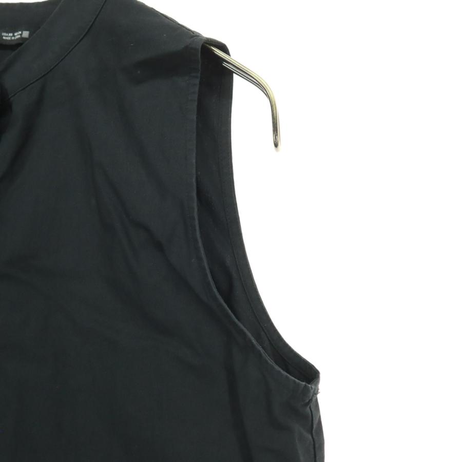 ZARA（ザラ） 美品 ノースリーブ シャツワンピース XS ブラック