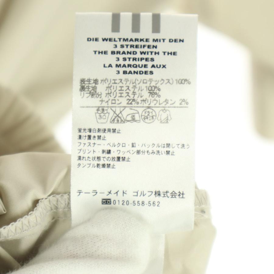 adidas（アディダス） ワンポイントロゴ 半袖 ハーフジップ プル