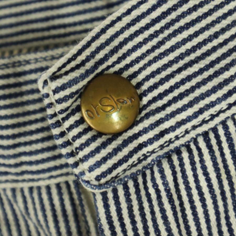 orSlow（オアスロウ） 美品 日本製 ヒッコリーストライプ ペインター