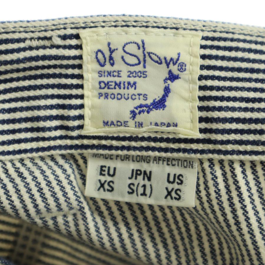 orSlow（オアスロウ） 美品 日本製 ヒッコリーストライプ ペインター
