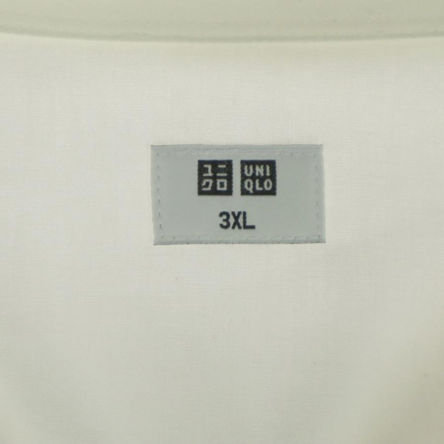ユニクロ（UNIQLO） 未使用 レーヨン混 半袖 オープンカラー シャツ