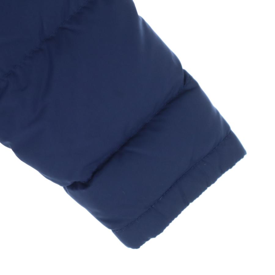 Polo by Ralph Lauren ポロバイラルフローレン ワンポイントロゴ 長袖 ダウンパーカー 3T ネイビー キッズ 古着 中古の画像