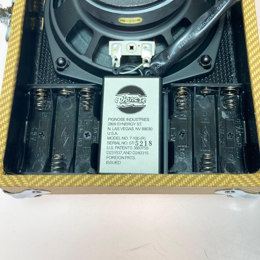 Pignose ピグノーズ 7-100R ツイード仕様 小型ギターアンプ 本体のみ