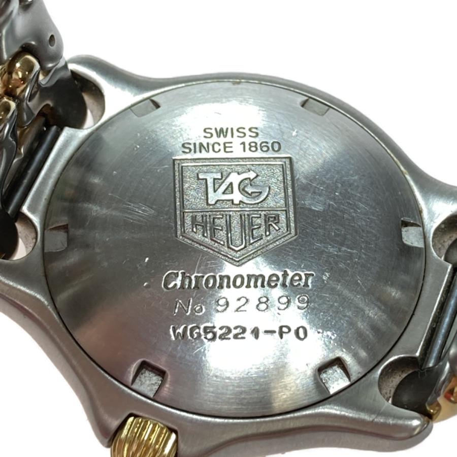 ◎◎ TAG HEUER タグホイヤー クロノメーター 自動巻き 腕時計 WG5221-P0 ネイビー x ゴールド x シルバー やや傷や汚れあり｜bigban｜05