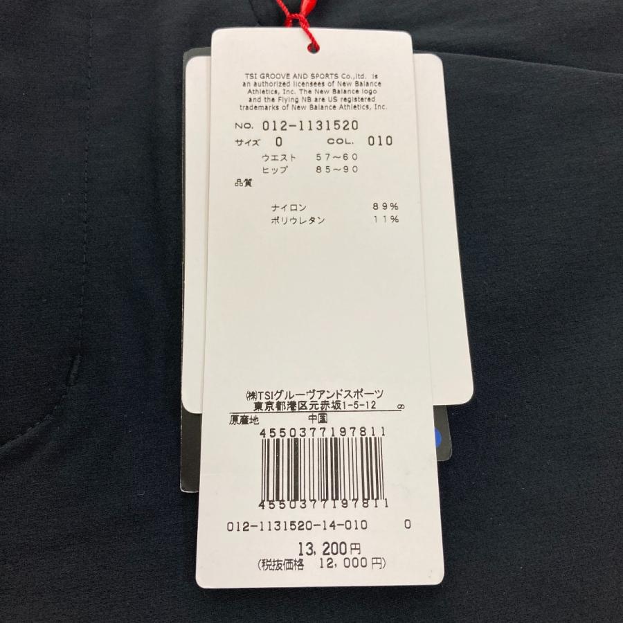 ◎◎new balance ニューバランス ゴルフウェア パンツ サイズ0 012-1131520 ブラック 010 ゴルフウエア ◎◎ new balance ニューバランス ゴルフウェア パンツ サイズ0