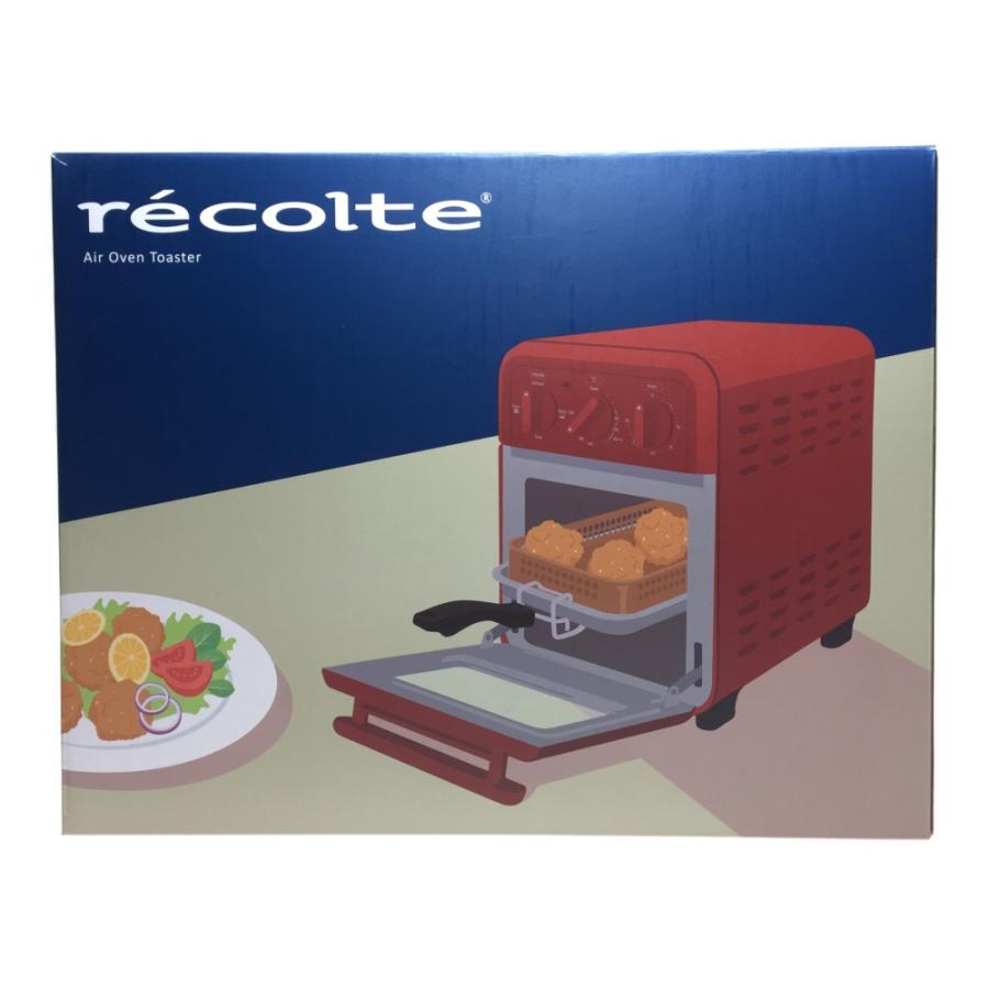 ◎◎ recolte レコルト エアーオーブントースター レッド RFT-1