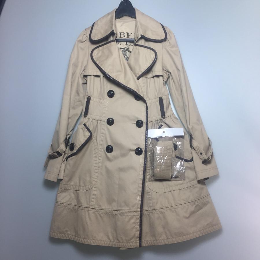 良品☆バーバリーブルーレーベル トレンチコート ライナー ノバ