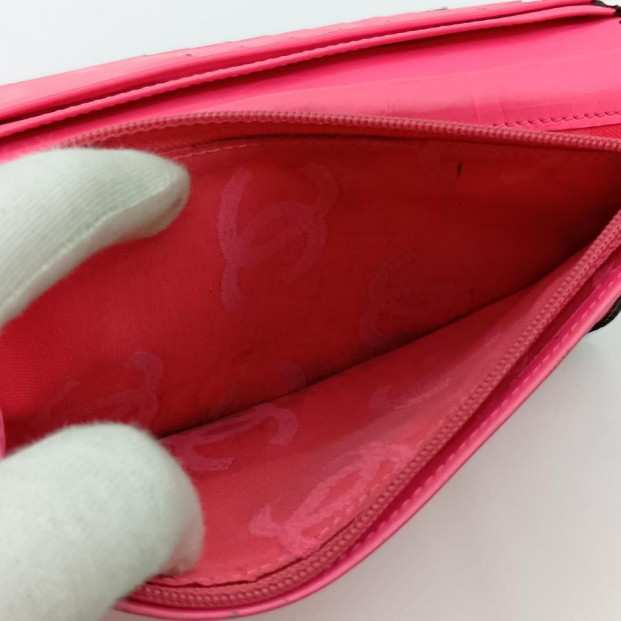 CHANEL（シャネル） ◎◎ カンボンライン 二つ折り 長財布 ココマーク