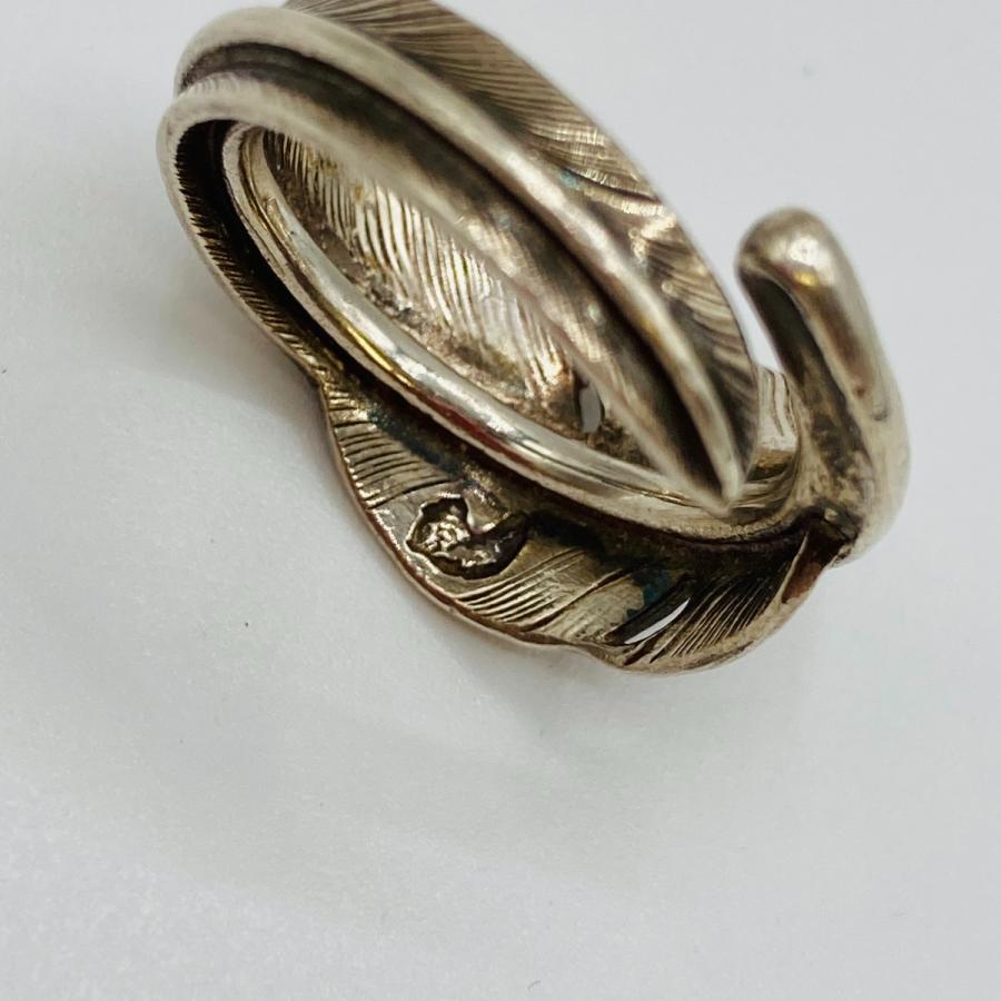 Larry Smith ラリースミス フェザー ピンキーリング LARRY SMITH(ラリースミス)リング 18K GOLD KAZEKIRI FEATHER