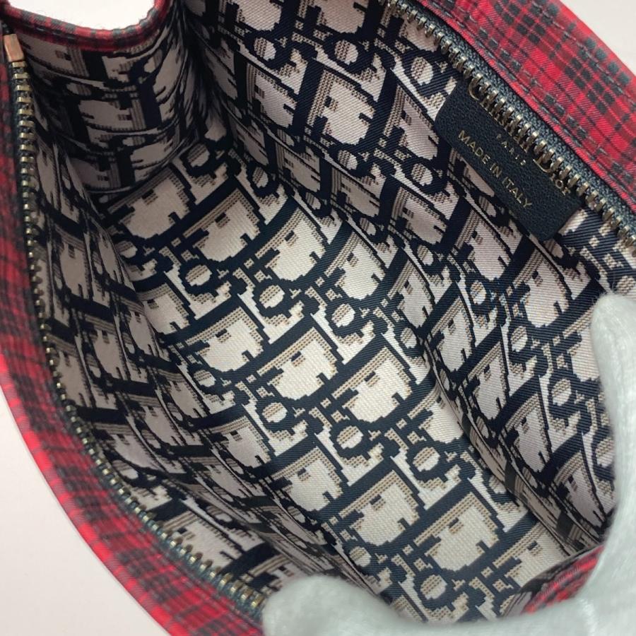 ◎◎ Christian Dior クリスチャンディオール ポーチ チェック柄 ◎◎ Christian Dior クリスチャンディオール ポーチ チェック柄