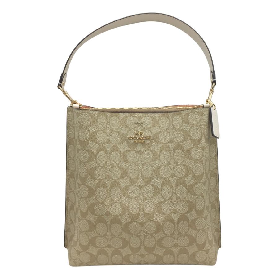 COACH ◎◎ コーチ モリー バケット バッグ シグネチャー キャンバス 
