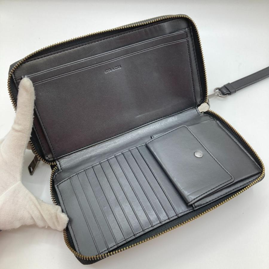 COACH ◎◎ コーチ ダブル ジップ トラベル オーガナイザー