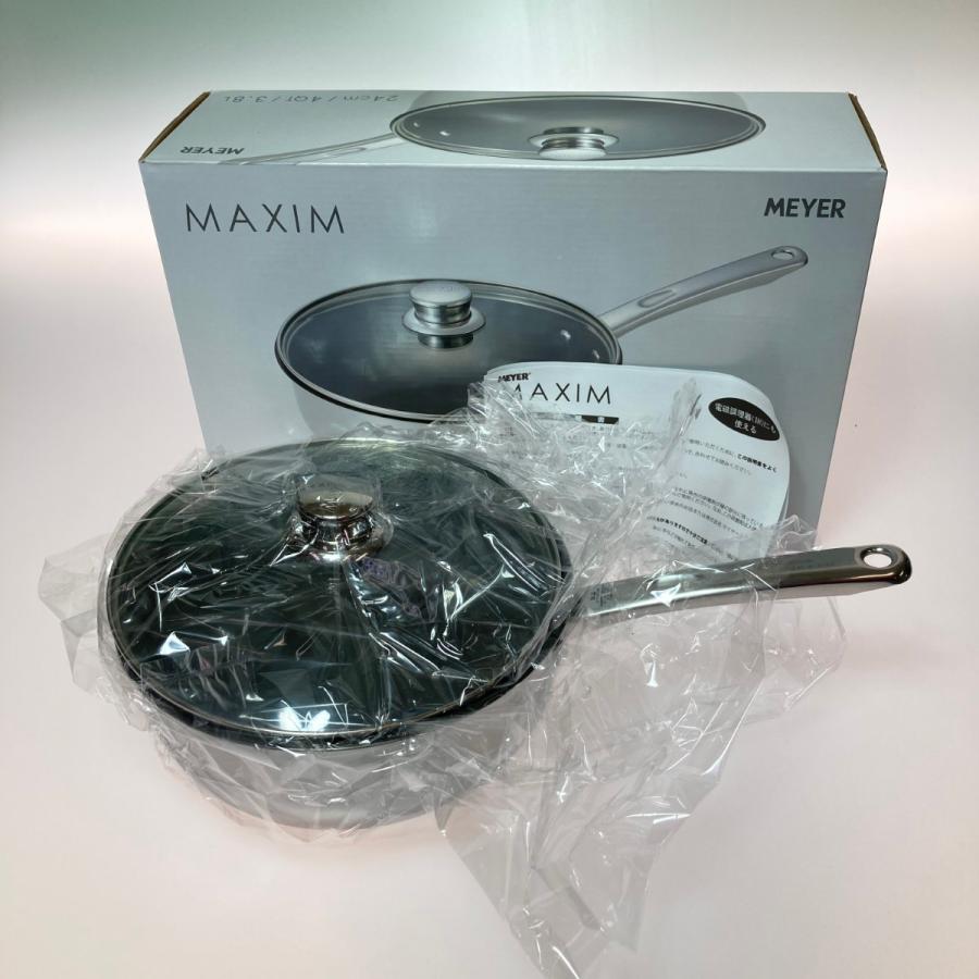 ◎◎ MEYER マイヤー マキシム SS 蓋付ディープパン 24cm MXS-CP24F 未