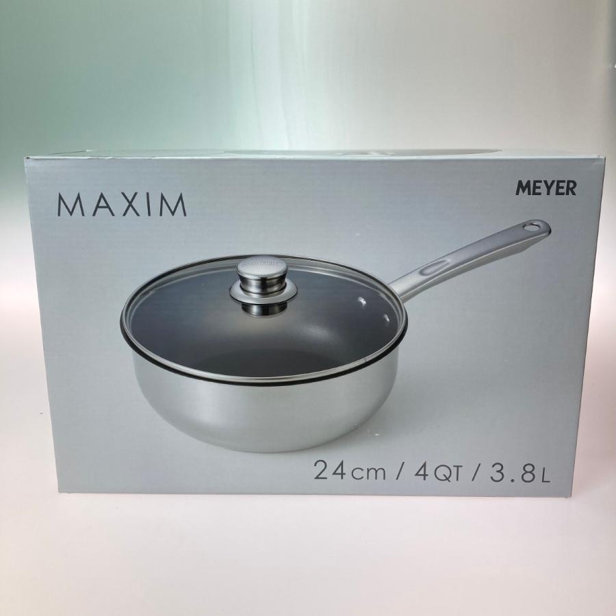 ◎◎ MEYER マイヤー マキシム SS 蓋付ディープパン 24cm MXS-CP24F 未