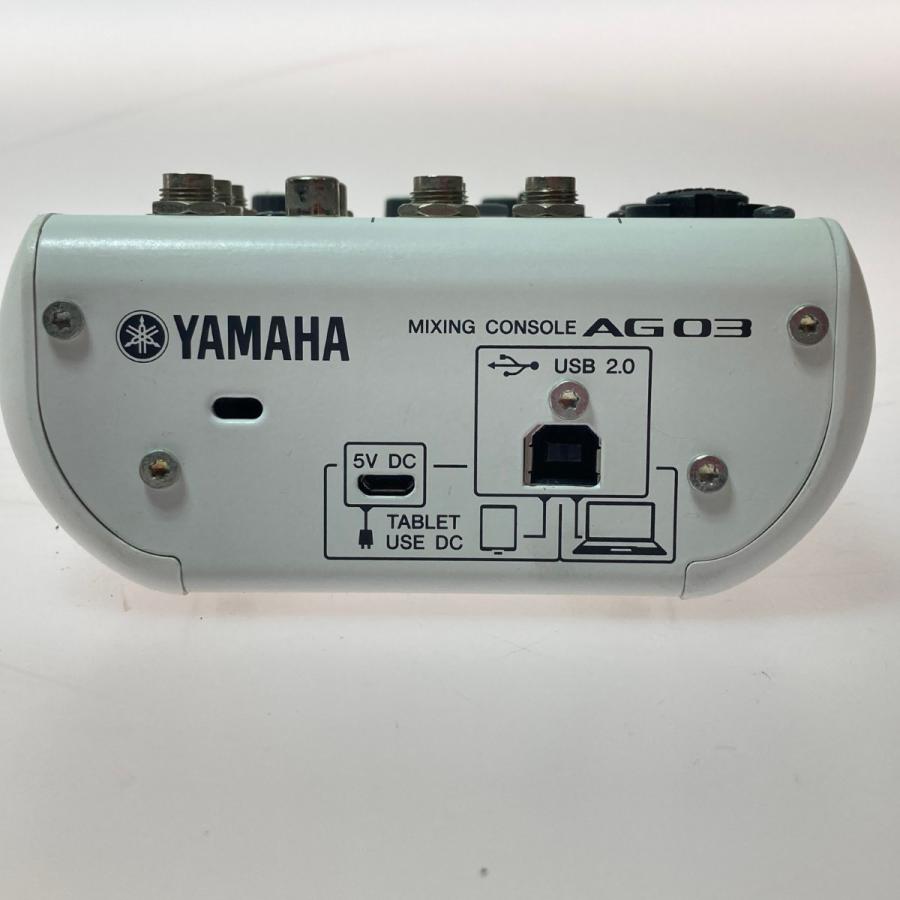 YAMAHA ヤマハ AG03 ウェブキャスティングミキサー 本体のみ 通電のみ