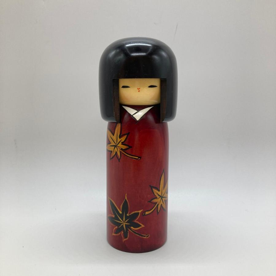 ◎◎ 創作こけし もみじ おかっぱこけし 卯三郎 やや傷や汚れあり