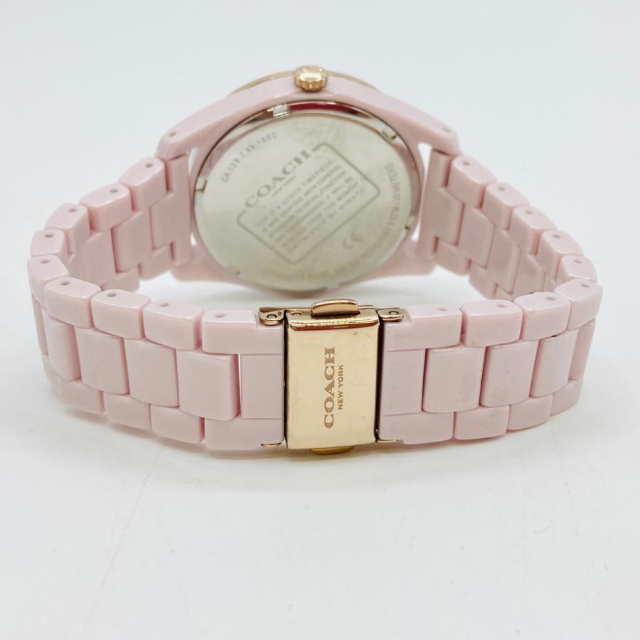 新品未使用　COACH クォーツ腕時計 ピンク COACH（コーチ） ◎◎ クォーツ 腕時計 レディース CA.129.7.49.1680