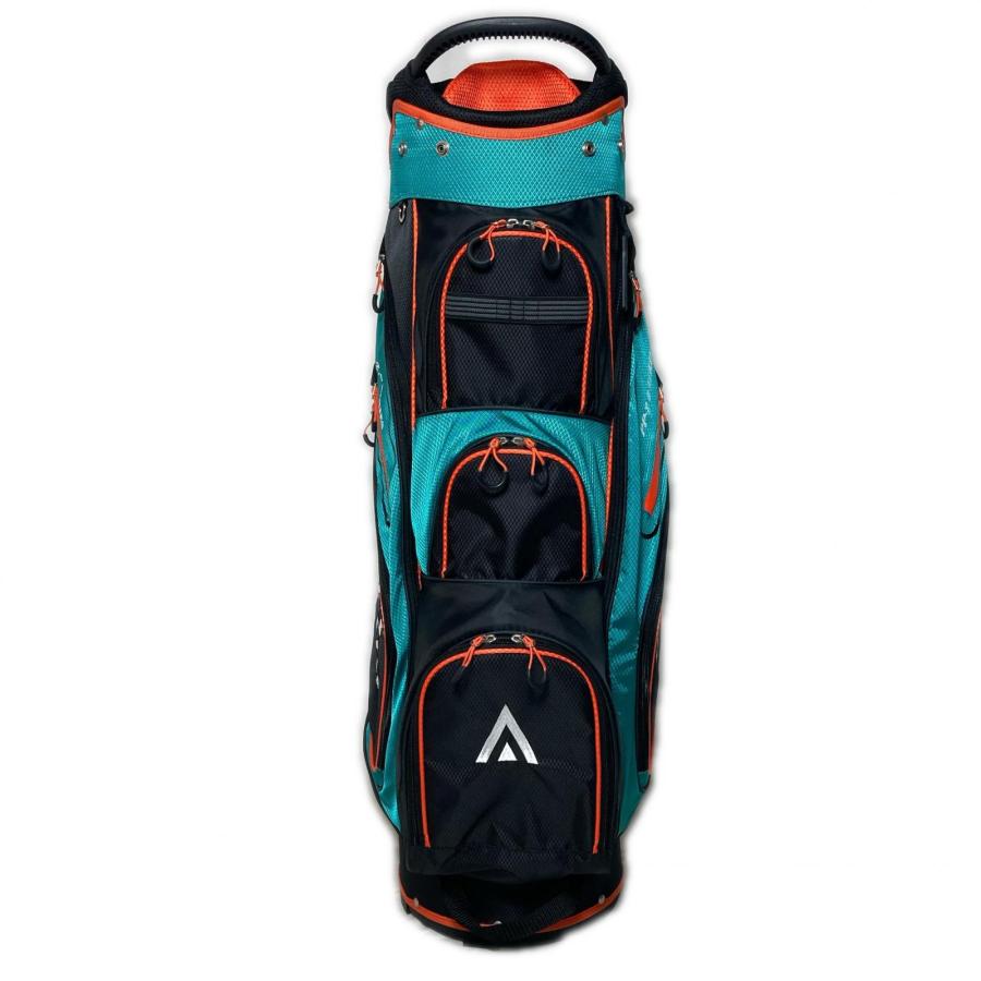 PYKES PEAK PP-2.0 ゴルフバッグ　１４分割　軽量 PYKES PEAK PP-2.0 キャディバッグ 9.5型 14分割 2.4kg グリーン x