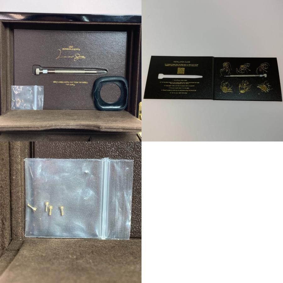 ゴールデンコンセプト CL-44 レザーベルト　値下げ交渉可能 ◎◎ GOLDEN CONCEPT CL-44 アップルウォッチケース 44mm用