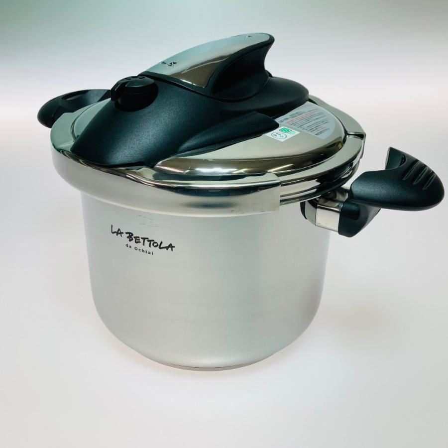 ◎◎ 株式会社タマハシ LA BETTOLA ラ・ベットラ ステンレス圧力鍋6L 