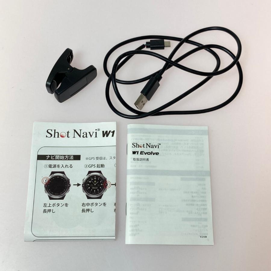 Shot Navi ショットナビ W1 Evolve GPSナビ ゴルフ用 通電のみ確認済