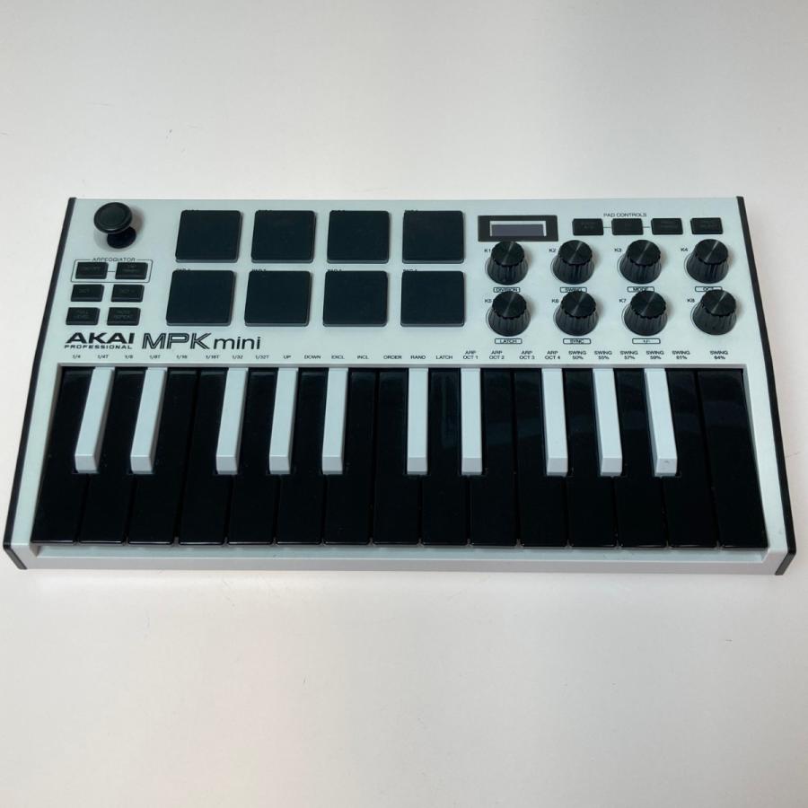 AKAI MPK mini Professional 通電確認済み MIDI AKAI アカイ Professional MPK mini MIDIキーボード 通電のみ確認