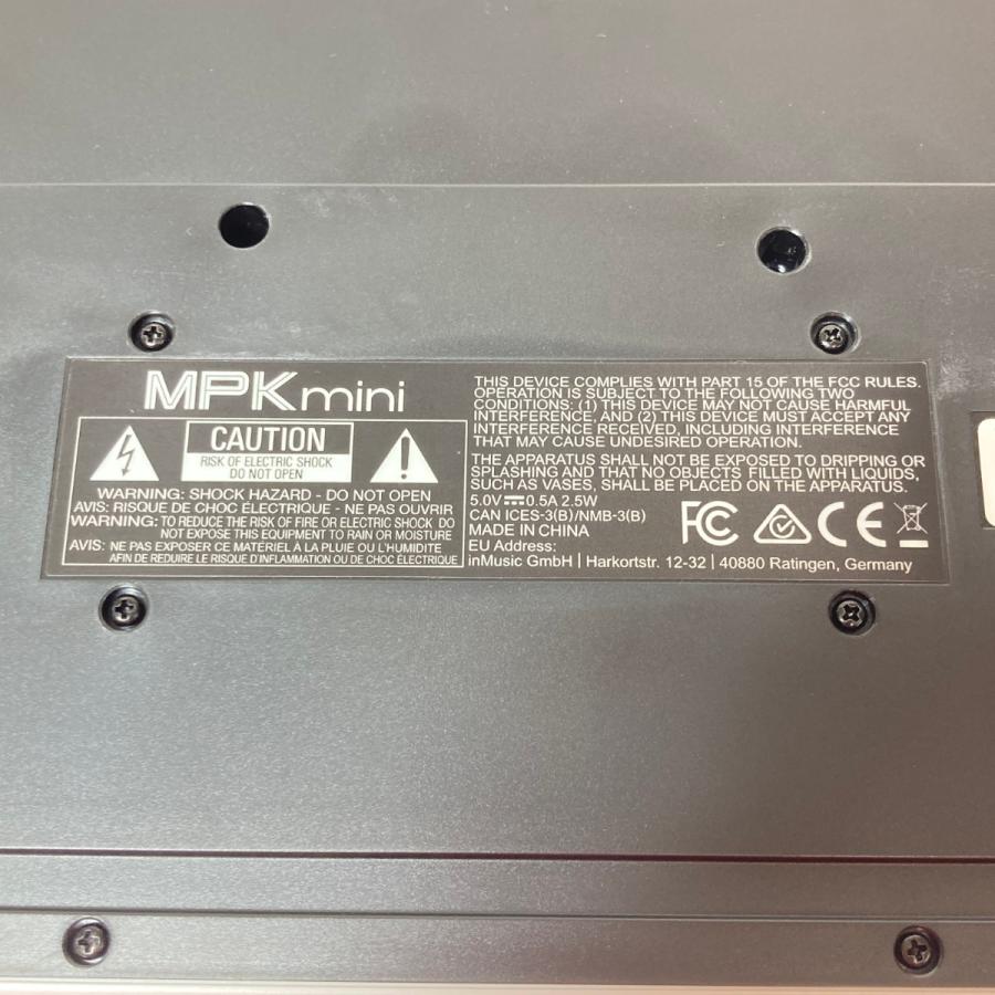 AKAI アカイ Professional MPK mini MIDIキーボード 通電のみ確認
