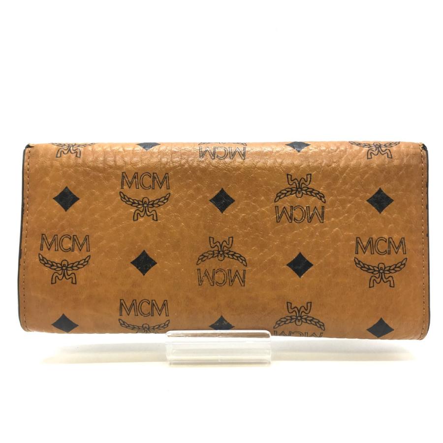 MCM（エムシーエム） ◎◎ 3つ折り長財布 中古品 傷や汚れあり 