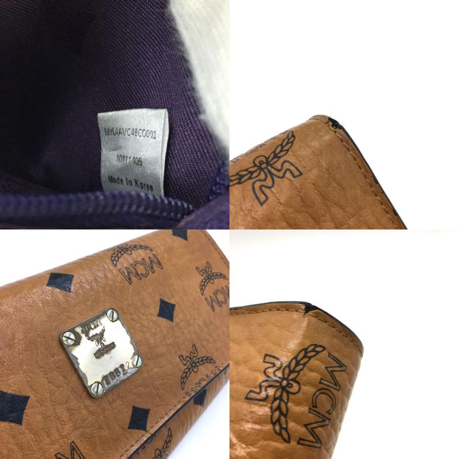 MCM（エムシーエム） ◎◎ 3つ折り長財布 中古品 傷や汚れあり