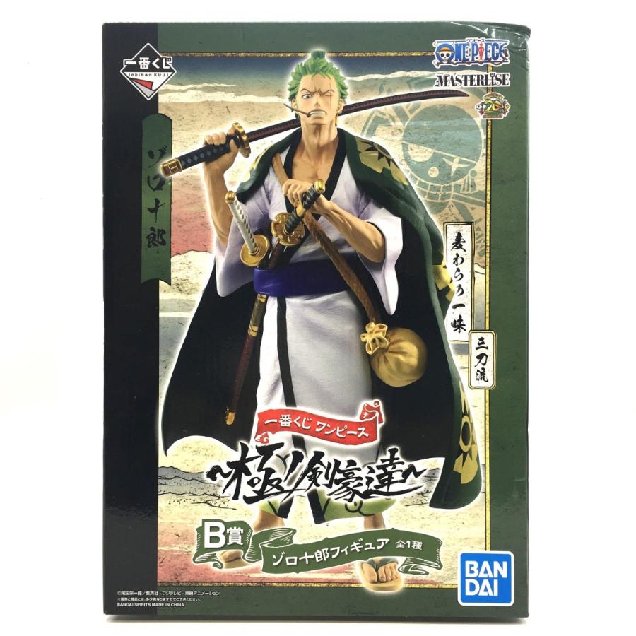 ◎◎ＢＡＮＤＡＩ 一番くじ ワンピース 極ノ剣豪達 B賞 ゾロ十郎  未開封　箱にダメージあり ◎◎ BANDAI 一番くじ ワンピース 極ノ剣豪達 B賞 ゾロ